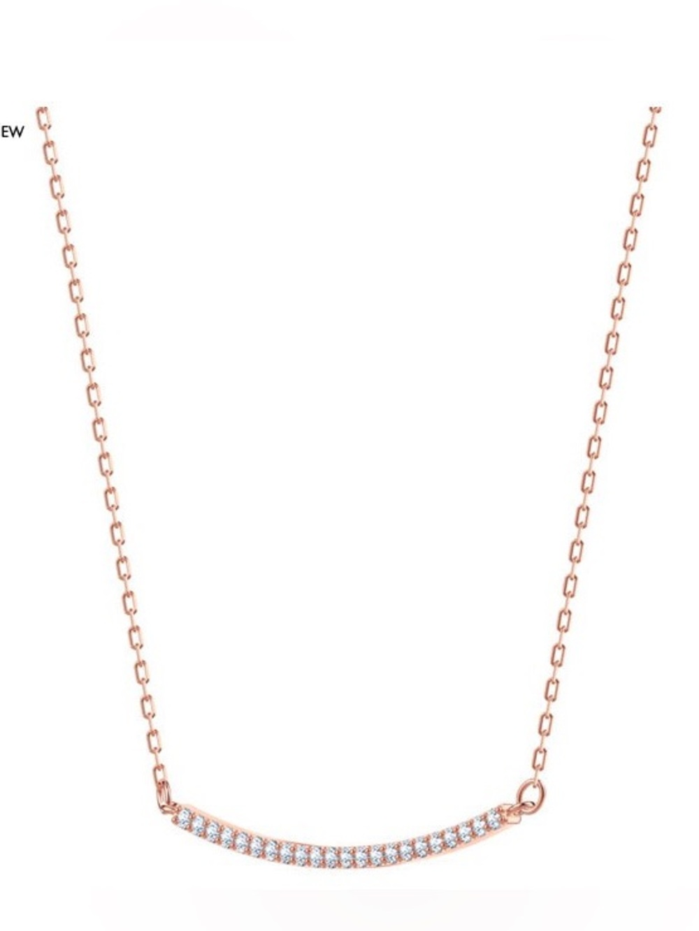 Swarovski Rose Gold Necklace